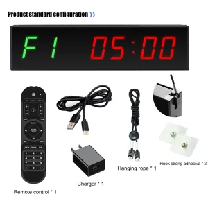 Digital Countdown Wall Mounted Wireless Remote Control  for Competition Training