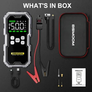 150PSI Car Jump Starter with Air Pump