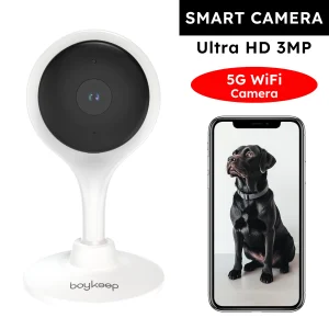 3MP Wifi Camera for Indoor Home Security - Pet Monitor